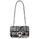 Sprayground Τσάντα ώμου Ai Tribal B&W Turn-Lock Hand Bag